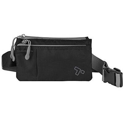 Travelon Taille-Pack met 6 zakken, Zwart, Eén maat, Taille pack met 6 zakken Travelon Taille-Pack met 6 zakken, Zwart, Eén maat, Taille pack met 6 zakken