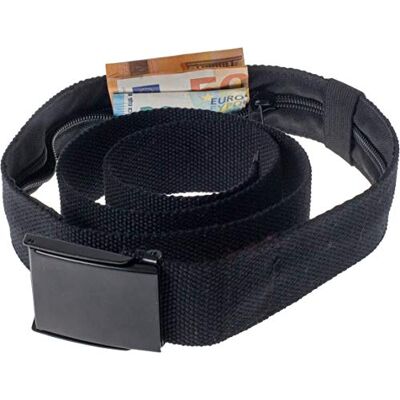 Cao Riem portemonnee riemtas heuptas wandelen volwassenen unisex zwart 130 cm Cao Riem portemonnee riemtas heuptas wandelen volwassenen unisex zwart 130 cm