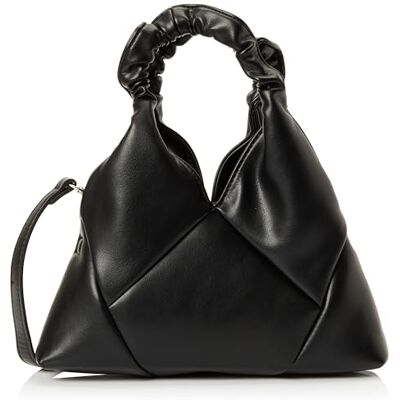 FELIPA Dames dames closetvorm handtas clutch, zwart, zwart, Eén Maat FELIPA Dames dames closetvorm handtas clutch, zwart, zwart, Eén Maat
