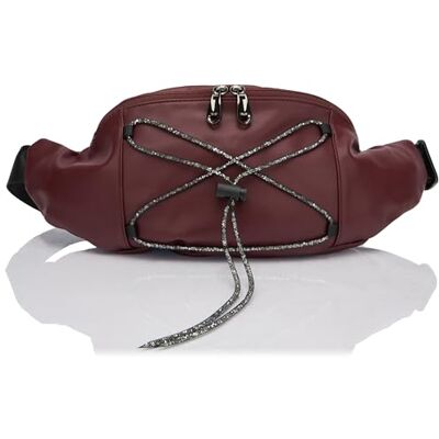 NALLY Heuptas voor dames, bordeaux, bordeaux, Eén Maat NALLY Heuptas voor dames, bordeaux, bordeaux, Eén Maat