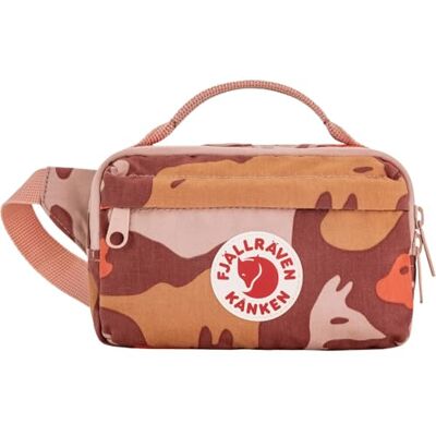 Fjällräven gordeltas schoudertas Kånken Graphics Hip Pack Chalk Rose Hidden Animals rood Fjällräven gordeltas schoudertas Kånken Graphics Hip Pack Chalk Rose Hidden Animals rood
