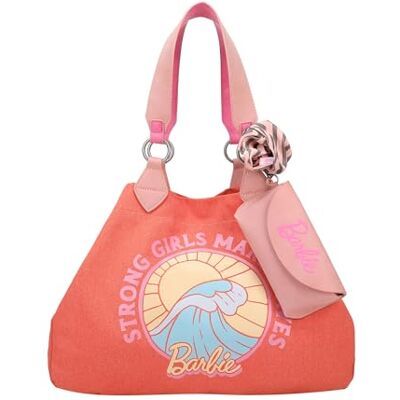 Fritzi aus Preussen Fritzi Izzy Medium Big Wave Limited Barbie Shoulder Bag Fruity Wave damestas schoudertas shopper handtas canvas drukknoop binnenvak ruime tas vrijetijdstas reizen trendy 30 x 43 x 16 cm, Oranje Fritzi aus Preussen Fritzi Izzy Medium Big Wave Limited Barbie Shoulder Bag Fruity Wave damestas schoudertas shopper handtas canvas drukknoop binnenvak ruime tas vrijetijdstas reizen trendy 30 x 43 x 16 cm, Oranje