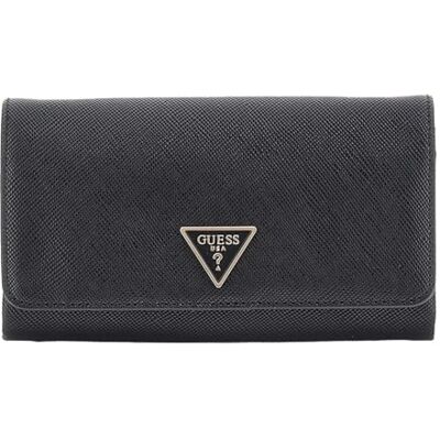 GUESS Noelle Xbody Flap Organizer Handtas voor dames, zwart GUESS Noelle Xbody Flap Organizer Handtas voor dames, zwart