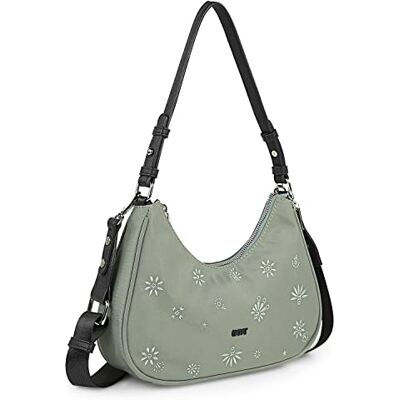 SKPAT Stijlvolle Schoudertas Dames Klein praktische Handtas Dames voor werk en vrije tijd elegante Tas moderne Crossbody Bag., Kaki SKPAT Stijlvolle Schoudertas Dames Klein praktische Handtas Dames voor werk en vrije tijd elegante Tas moderne Crossbody Bag., Kaki