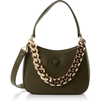 PLEIN SPORT Hobo Devon, handtas, uniseks, volwassenen, bos, Bos. PLEIN SPORT Hobo Devon, handtas, uniseks, volwassenen, bos, Bos.
