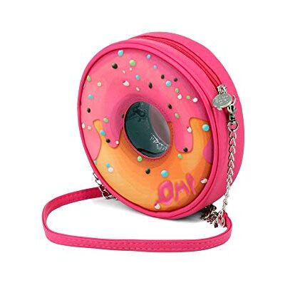 Oh My Pop! Oh My Pop Pinknut-Round Shoulder Bag schoudertas 18 centimeter roze Oh My Pop! Oh My Pop Pinknut-Round Shoulder Bag schoudertas 18 centimeter roze