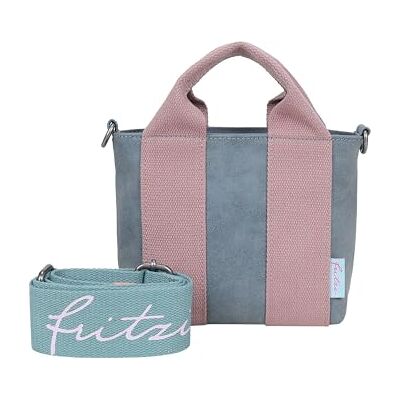 Fritzi aus Preussen Fritzi Bini Jive Blue Rosini Crossbody Tas Dames Vegan Kunstleer Mini Schoudertas Festival City Verstelbare Webbing-Band Kleine Tas Festivaltas Handtas Dames 15,5 x 20 x 7 cm – Blauw-Roze Fritzi aus Preussen Fritzi Bini Jive Blue Rosini Crossbody Tas Dames Vegan Kunstleer Mini Schoudertas Festival City Verstelbare Webbing-Band Kleine Tas Festivaltas Handtas Dames 15,5 x 20 x 7 cm – Blauw-Roze