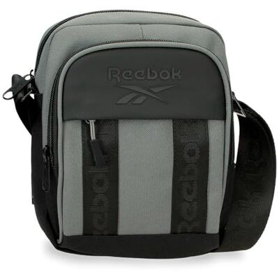 Reebok Baltimore schoudertas, groot, grijs, 22 x 27 x 10 cm, van Joumma Bags Reebok Baltimore schoudertas, groot, grijs, 22 x 27 x 10 cm, van Joumma Bags