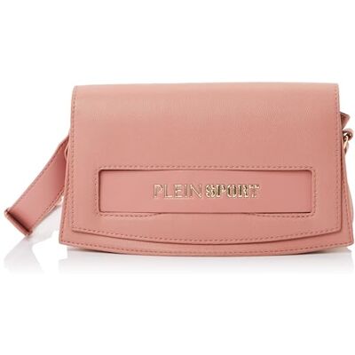 PLEIN SPORT Small Flap Crossover Blake Handtas, uniseks, volwassenen, roze, Roze PLEIN SPORT Small Flap Crossover Blake Handtas, uniseks, volwassenen, roze, Roze
