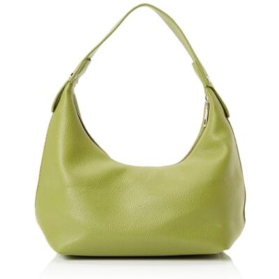 FELIPA Dames maansikkel-handtas clutch, GRASGROEN, grasgroen, Eén Maat FELIPA Dames maansikkel-handtas clutch, GRASGROEN, grasgroen, Eén Maat