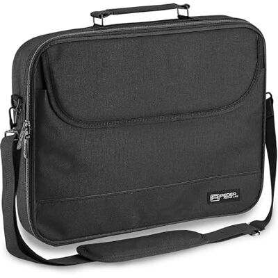 PEDEA Laptoptas 17,3 inch (43,9 cm) SMARTLINE notebook schoudertas met schouderriem, zwart, zwart, 17,3 Zoll PEDEA Laptoptas 17,3 inch (43,9 cm) SMARTLINE notebook schoudertas met schouderriem, zwart, zwart, 17,3 Zoll