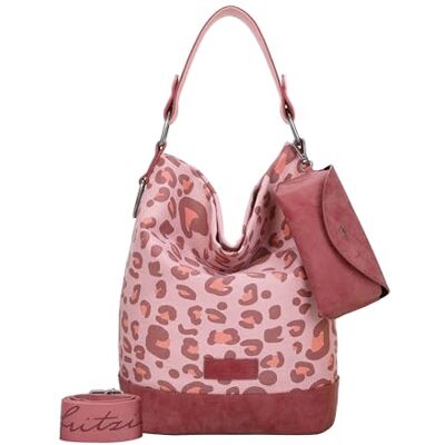 Fritzi aus Preussen Fritzi Izzy07 Olga Canvas Leo Brick Hobo Tas Katoenmix Damestas Schoudertas Vegan Leoprint Afneembaar Brillenetui Verstelbare Riem Festival City Beach Handtas Dames 37 x 27 x 17 cm – Roze Fritzi aus Preussen Fritzi Izzy07 Olga Canvas Leo Brick Hobo Tas Katoenmix Damestas Schoudertas Vegan Leoprint Afneembaar Brillenetui Verstelbare Riem Festival City Beach Handtas Dames 37 x 27 x 17 cm – Roze