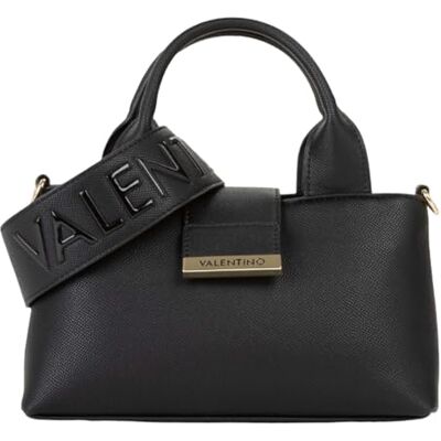 Valentino handtas schoudertas Dione Re Shopping Bag Nero zwart Valentino handtas schoudertas Dione Re Shopping Bag Nero zwart