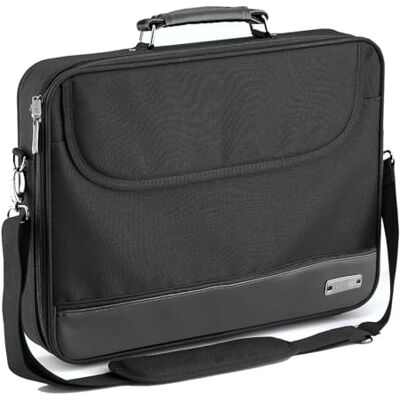 PEDEA Laptoptas 15,6 inch (39,6 cm) BLACKLINE Notebook schoudertas met schouderriem, zwart, Blackline., 15,6 Zoll PEDEA Laptoptas 15,6 inch (39,6 cm) BLACKLINE Notebook schoudertas met schouderriem, zwart, Blackline., 15,6 Zoll