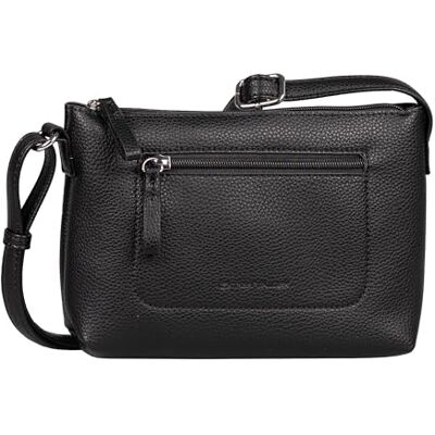 TOM TAILOR Elis schoudertas voor dames, zwart, zwart, Small TOM TAILOR Elis schoudertas voor dames, zwart, zwart, Small