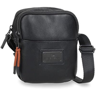 Pepe Jeans Egham Kleine schoudertas zwart 12x16x3,5 cm polyester, Zwart, Eén maat, Kleine schoudertas Pepe Jeans Egham Kleine schoudertas zwart 12x16x3,5 cm polyester, Zwart, Eén maat, Kleine schoudertas