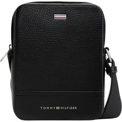 Tommy Hilfiger Heren Th Central Mini Reporter AM0AM14433 Crossover, ZWART, één maat Tommy Hilfiger Heren Th Central Mini Reporter AM0AM14433 Crossover, ZWART, één maat
