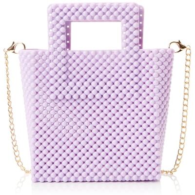 FELIPA Dames handtas met uitsparing Clutch, Lila, paars, Eén Maat FELIPA Dames handtas met uitsparing Clutch, Lila, paars, Eén Maat
