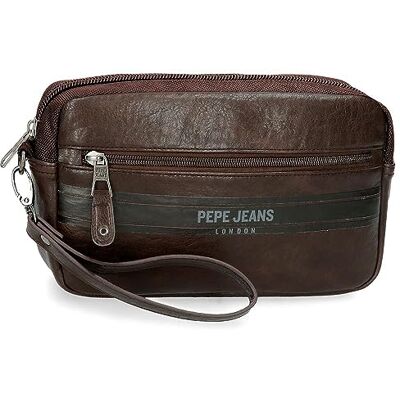 Pepe Jeans Horley Bagage- schoudertas voor heren, Bruin, Eén maat, handtas Pepe Jeans Horley Bagage- schoudertas voor heren, Bruin, Eén maat, handtas