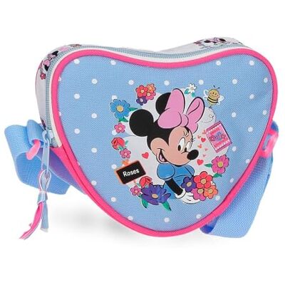 Disney Joumma Minnie Flowers Schoudertas Blauw Claro 17x14,5x4 cm Polyester Disney Joumma Minnie Flowers Schoudertas Blauw Claro 17x14,5x4 cm Polyester