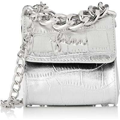 caspio Dames Heuptas Dames Schoudertas, Zilver, zilver, Eén Maat caspio Dames Heuptas Dames Schoudertas, Zilver, zilver, Eén Maat