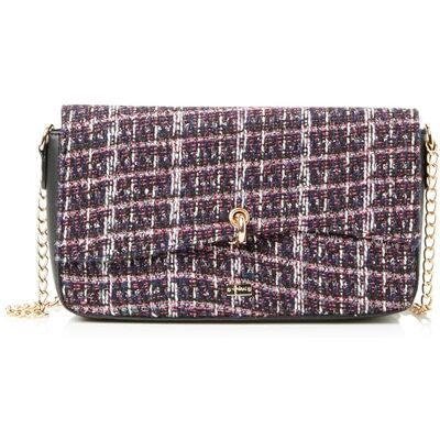 NALLY Dames avondtas clutch, roze, meerkleurig, Eén Maat NALLY Dames avondtas clutch, roze, meerkleurig, Eén Maat