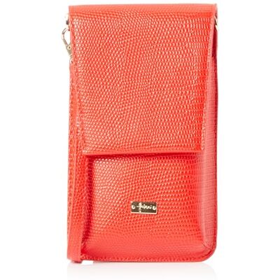 NALLY Crossbody mini-tas voor dames, crossover-body tas, rood, Eén Maat NALLY Crossbody mini-tas voor dames, crossover-body tas, rood, Eén Maat
