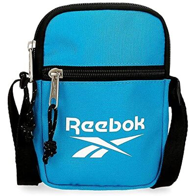 Reebok Boston schoudertas, klein, blauw, 12 x 17 x 2,5 cm, polyester, Blauw, Bandolera Pequeña, Kleine schoudertas Reebok Boston schoudertas, klein, blauw, 12 x 17 x 2,5 cm, polyester, Blauw, Bandolera Pequeña, Kleine schoudertas