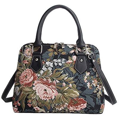Signare Wandtapijten handtassen schoudertas en crossbody tassen voor vrouwen met modeontwerpen, Pioen, Convertible Bag Signare Wandtapijten handtassen schoudertas en crossbody tassen voor vrouwen met modeontwerpen, Pioen, Convertible Bag