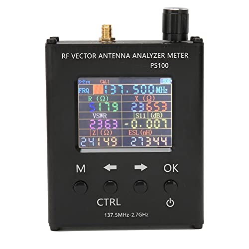 ciciglow Antenne-analysator, 2,4-inch TFT Draagbare Handheld RF-vectoranalysator UV RF-vectoranalysator voor N1201SA-SERIE, 137,5 MHz Tot 2700 MHz