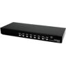 StarTech.com 8-Port DVI USB KVM Switch -DVI USB KVM Switch 8-Port KVM-switch -DVI KVM-switch KVM-switch USB DVI Switch voor inbouw (SV831DVIU)