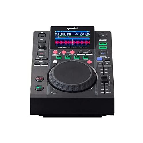 Gemini Sound Gemini MDJ-500 Professional USB and MIDI Media Player Black