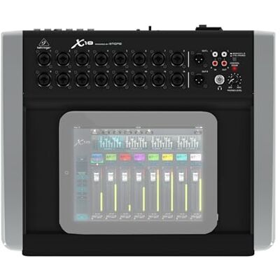 Behringer X18 Digitale mixer, 18-kanaals, 12-bus, voor iPad/Android-tablets, met 16 programmeerbare Midas-voorversterkers, geïntegreerde wifi-module en meerkanaals USB-audio-interface Behringer X18 Digitale mixer, 18-kanaals, 12-bus, voor iPad/Android-tablets, met 16 programmeerbare Midas-voorversterkers, geïntegreerde wifi-module en meerkanaals USB-audio-interface