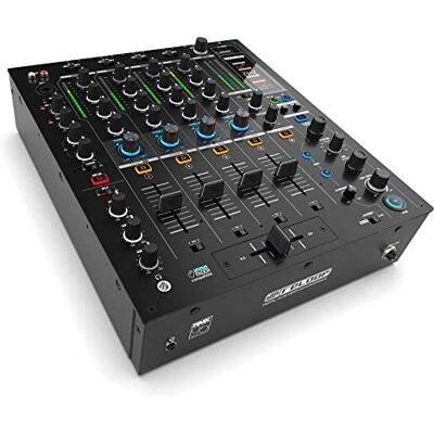 Reloop RMX-95 4+1-kanaals clubmixer voor DJ's met hoogwaardige 24-bits interface, FX-eenheid, Beat FX & geluidsfilter, Neural Mix™ EQ-modus en actieve USB-hub Reloop RMX-95 4+1-kanaals clubmixer voor DJ's met hoogwaardige 24-bits interface, FX-eenheid, Beat FX & geluidsfilter, Neural Mix™ EQ-modus en actieve USB-hub