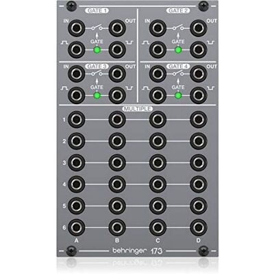 Behringer 173 quad gate/multiples, legendarische analoge quad gate en multiples module voor Eurorack Behringer 173 quad gate/multiples, legendarische analoge quad gate en multiples module voor Eurorack