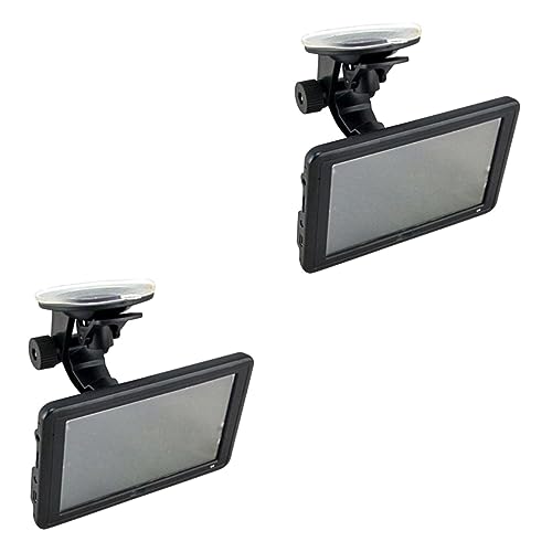 UKCOCO 2 Stuks 5 Auto Navigatie Touchscreen Navigatie Lcd-scherm Navigatie Auto Gps Vrachtwagen Navigator Vrachtauto Extern 8g