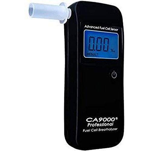 Hi-Tech Medical CA9000 Professionele alcoholtester, elektrochemische promilletester, digitale elektrochemische promilletester, lcd-verlichte alcomat