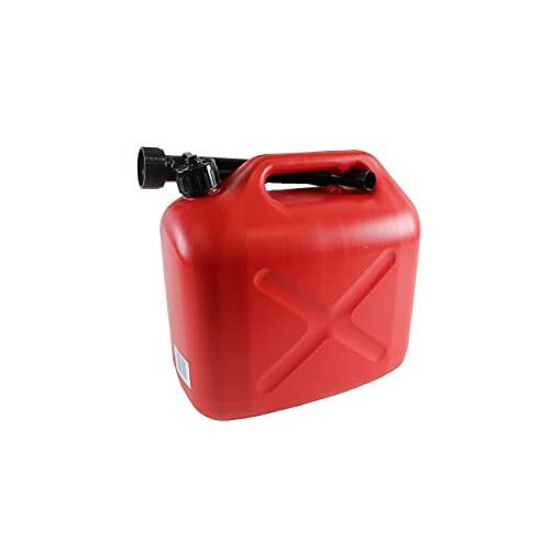 GREENSTAR Jerrycan 10 liter – jerrycan van kunststof met schenktuit – norm UN voor het vervoer van gevaarlijke stoffen