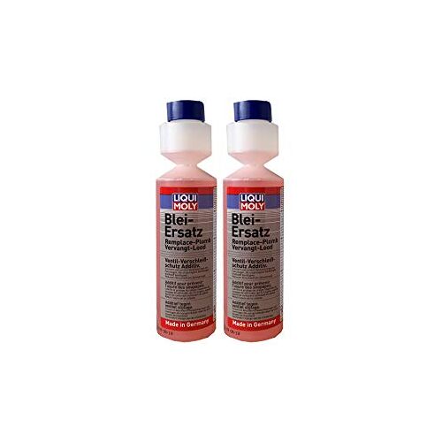 LIQUI MOLY , 2 x 250 ml loodvervanger loodvervanger loodadditief loodadditief benzine-additief brandstofadditief klep bescherming slijtage bescherming