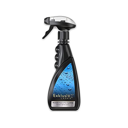 Exklusiv Chemie ® Keramische hybride afdichting   Autopoets   Keramische coating voor auto's   Vernis snelverzegelaar   Glans en bescherming met een pareleffect   500 ml