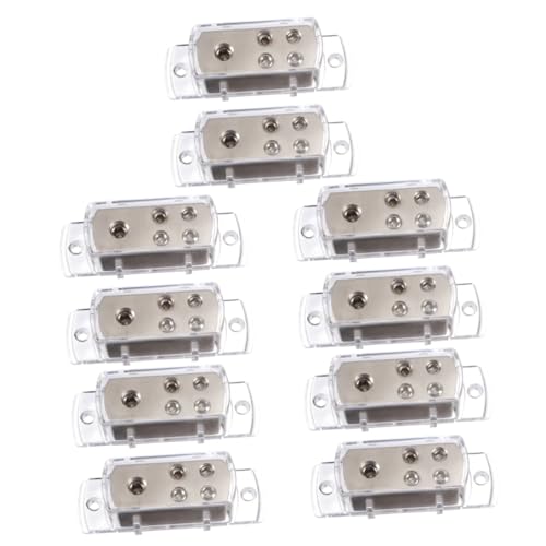 Veemoon 10 Stuks 4 Audio Splitter Accessoires In Automotive Power Automotive Accessoires Grondverdeelblok Accessoires Voor Accessoires Versterker Verdeelkast Messing Auto