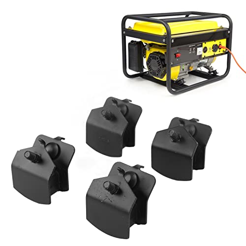 TICFOX 4 Stuks Generator Voet Pad 168F 170F 2KW-3KW Kussen Pad Anti Vibratie Voet Pad Diesel Generator Demping Voet Accessoires