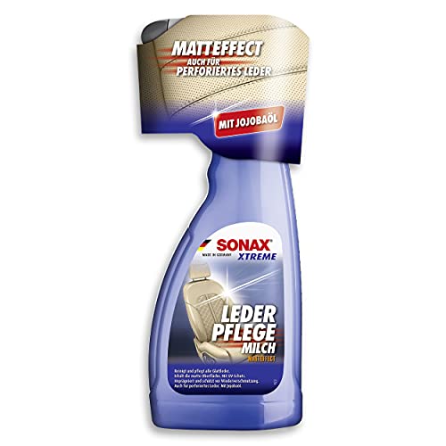 SONAX Xtreme 02542410 Lederverzorgingmelk voor Zachte Reiniging en Intensieve Verzorging van Leer, 500ml