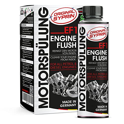 SYPRIN motorspoeling systeemspoeling modderspoeling voor benzine- en dieselmotoren systeem & Engine Cleaner I Oil Flush Oil spoeling motorreiniger