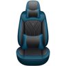 DESIAR Autostoelhoezen Serie voor FIAT Tipo/Tipo S/Tipo Kombi/Tipo Sport/Tipo Cross/Tipo Fließheck/Tipo City Sport/Tipo Kombi City Sport Compatibel autostoelhoes_blauw zwart