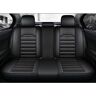 NURCIX Autostoelhoezen,Compatibel met Toyota BZ4X, decoratieve zitting,4-Black