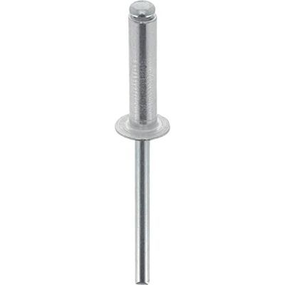 Restagraf Standaard aluminium klinknagel, 4,8 mm x 21 mm, 47 stuks Restagraf Standaard aluminium klinknagel, 4,8 mm x 21 mm, 47 stuks