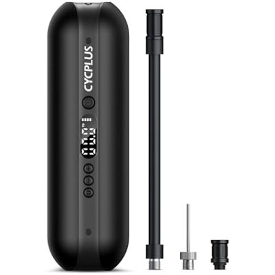 CYCPLUS I50 PSI Elektrische compressor, draagbare fietspomp, mini-bandenpomp met digitaal lcd-ledlicht, voor alle fietsen CYCPLUS I50 PSI Elektrische compressor, draagbare fietspomp, mini-bandenpomp met digitaal lcd-ledlicht, voor alle fietsen