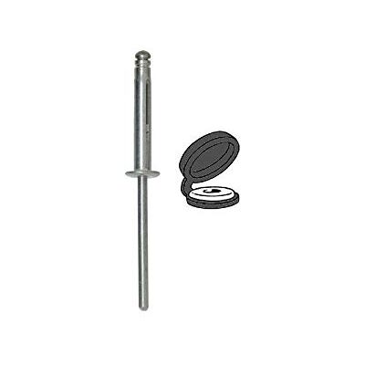 Restagraf 4508 holle klinknagels, zwart, 5 tot 12 mm x 25 mm Restagraf 4508 holle klinknagels, zwart, 5 tot 12 mm x 25 mm