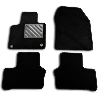 MTC Automotive Vloermatten voor Peugeot 308 III, limousine 5 deuren, Electric vanaf 2024, autovloermatten op maat, antislip, versterkte hielbeschermer van rubber, ankerknopen MTC Automotive Vloermatten voor Peugeot 308 III, limousine 5 deuren, Electric vanaf 2024, autovloermatten op maat, antislip, versterkte hielbeschermer van rubber, ankerknopen